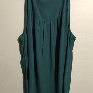 Green camisole tank